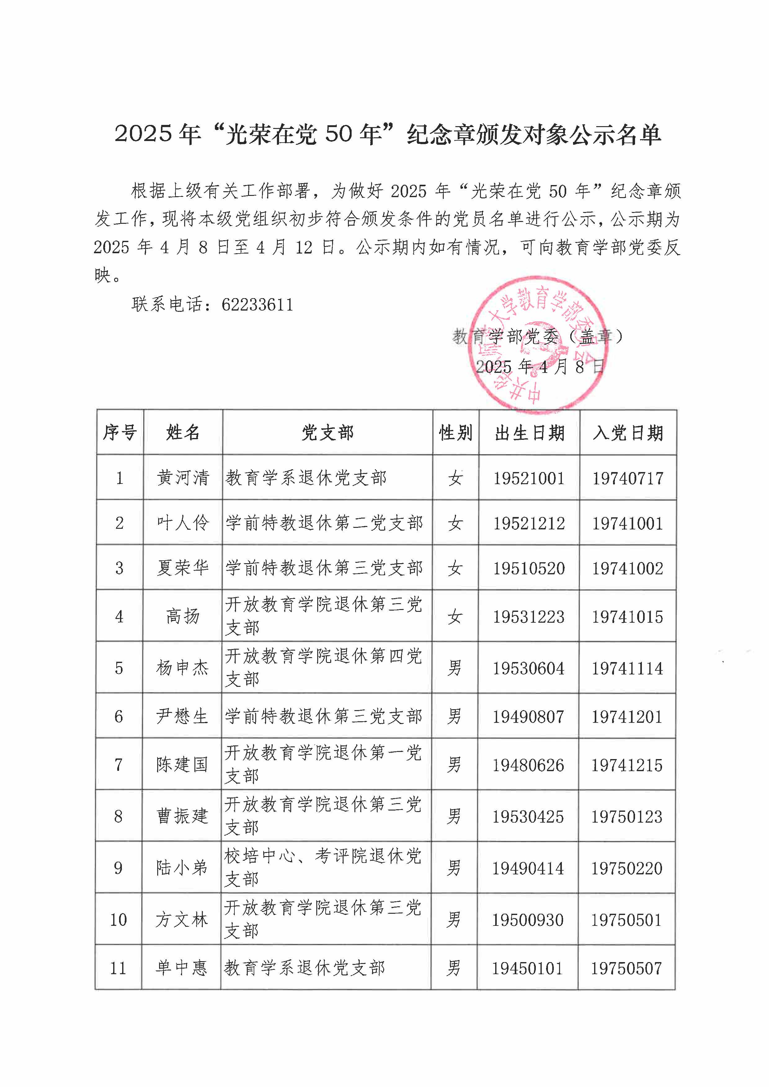 教育学部2025年“光荣在党50年”纪念章颁发对象公示名单（扫描件）.jpg