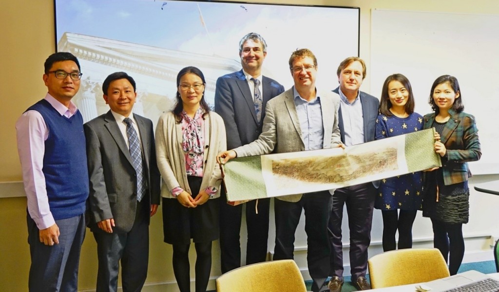 代表团访问伦敦大学教育学院